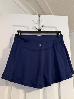 lululemon Women's Navy Tennis Skort